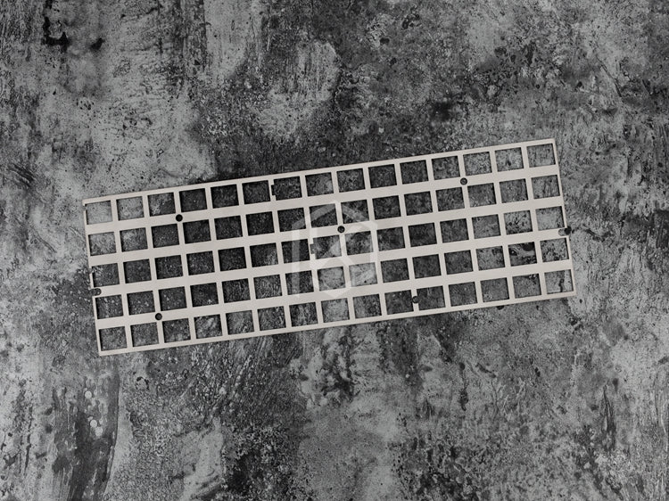 alps stainless steel plate for xd75am xd75 60% custom keyboard Mechanical Keyboard Plate support xd75am alps matias switch stem - Image 3