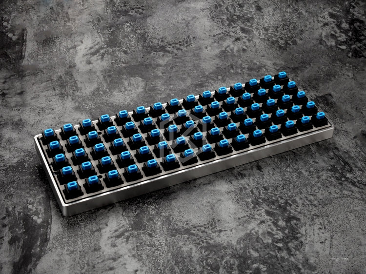 alps stainless steel plate for xd75am xd75 60% custom keyboard Mechanical Keyboard Plate support xd75am alps matias switch stem - Image 6