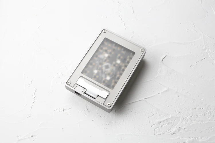 Anodized Aluminium Case For Cospad XD24 Custom Keyboard With tempered glass Diffuser Rotary Brace Supporter - Image 6