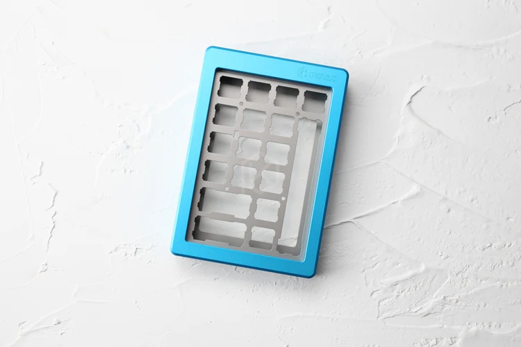 Anodized Aluminium Case For Cospad XD24 Custom Keyboard With tempered glass Diffuser Rotary Brace Supporter - Image 7