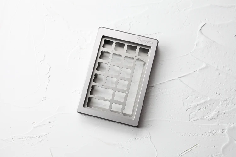 Anodized Aluminium Case For Cospad XD24 Custom Keyboard With tempered glass Diffuser Rotary Brace Supporter - Image 9