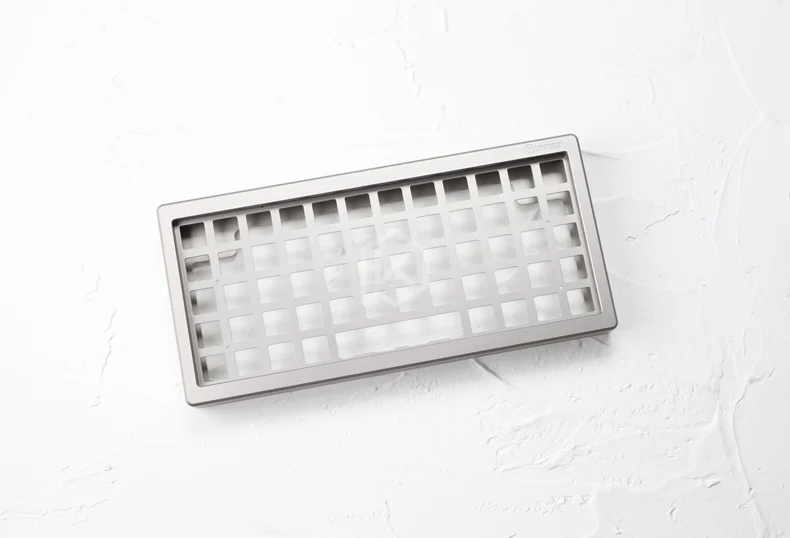 Anodized Aluminium Case For JJ50 50% Custom Keyboard the tempered glass Diffuser Rotary Brace Similar With Preonic - Image 11