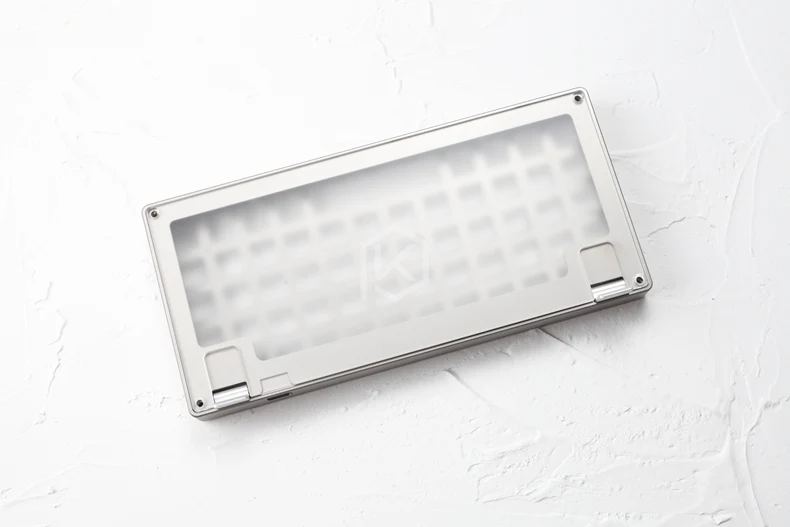 Anodized Aluminium Case For JJ50 50% Custom Keyboard the tempered glass Diffuser Rotary Brace Similar With Preonic - Image 9