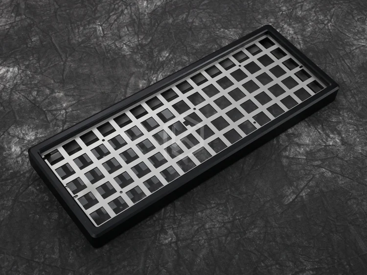 Anodized Aluminium Case For XD75Re AM 60% Custom Keyboard tempered glass Diffuser - Image 12