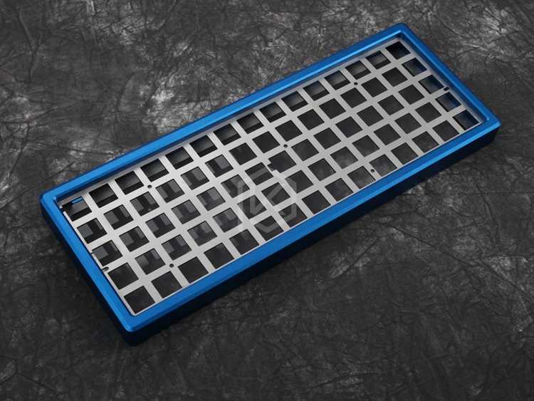 Anodized Aluminium Case For XD75Re AM 60% Custom Keyboard tempered glass Diffuser - Image 14