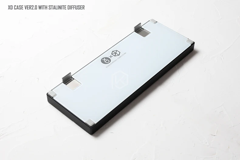 Anodized Aluminium Case For XD75Re AM 60% Custom Keyboard tempered glass Diffuser - Image 18