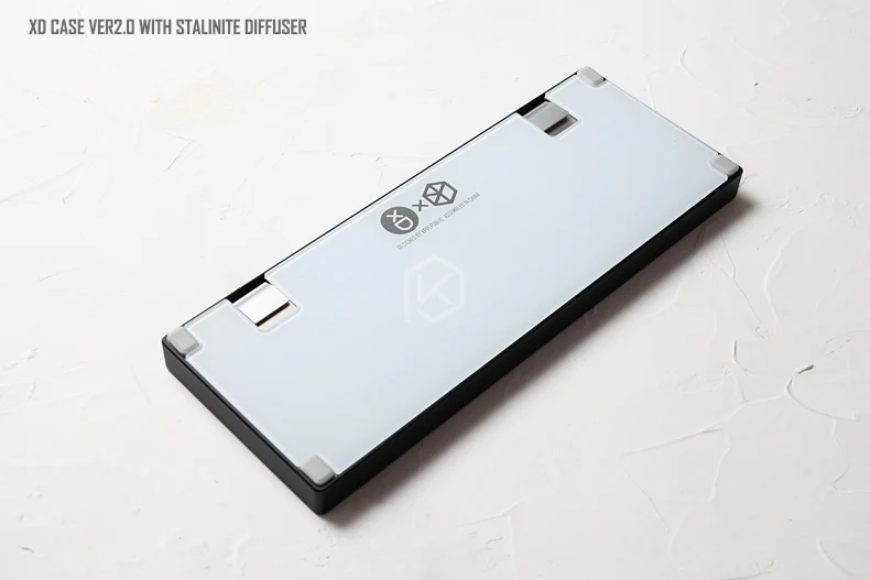 Anodized Aluminium Case For XD75Re AM 60% Custom Keyboard tempered glass Diffuser - Image 19