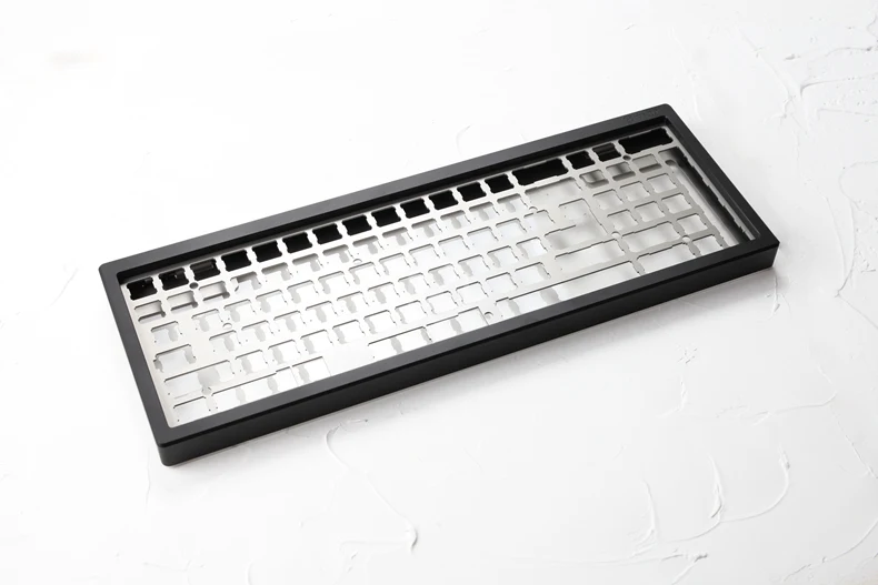 Anodized Aluminium Case For XD96 Xiudi Custom Keyboard Acrylic / tempered glass Diffuser Rotary Brace - Image 11