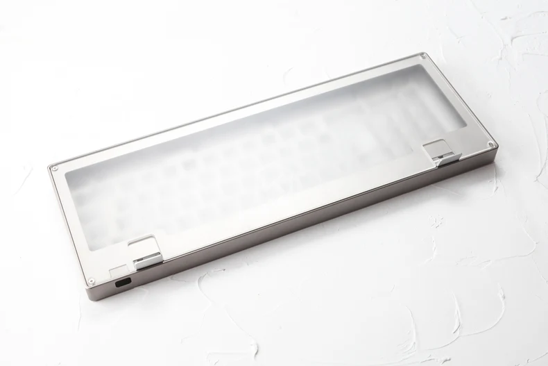Anodized Aluminium Case For XD96 Xiudi Custom Keyboard Acrylic / tempered glass Diffuser Rotary Brace - Image 7