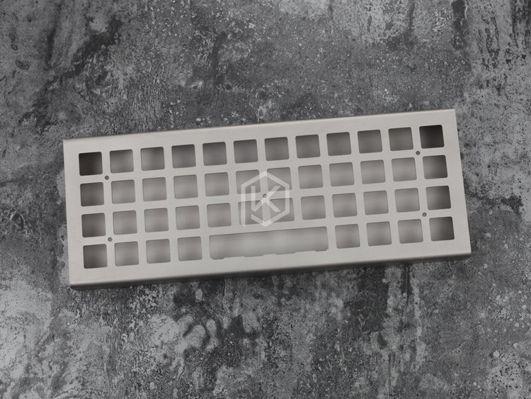 stainless steel bent case for jj40 40% JJ40 custom keyboard enclosed case upper and lower case also can support planck - Image 3