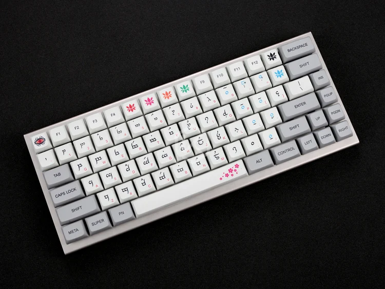 stainless steel bent case for xd84 eepw84 custom keyboard acrylic panels acrylic diffuser - Image 5