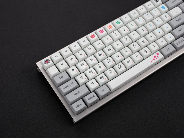stainless steel bent case for xd84 eepw84 custom keyboard acrylic panels acrylic diffuser - Image 6