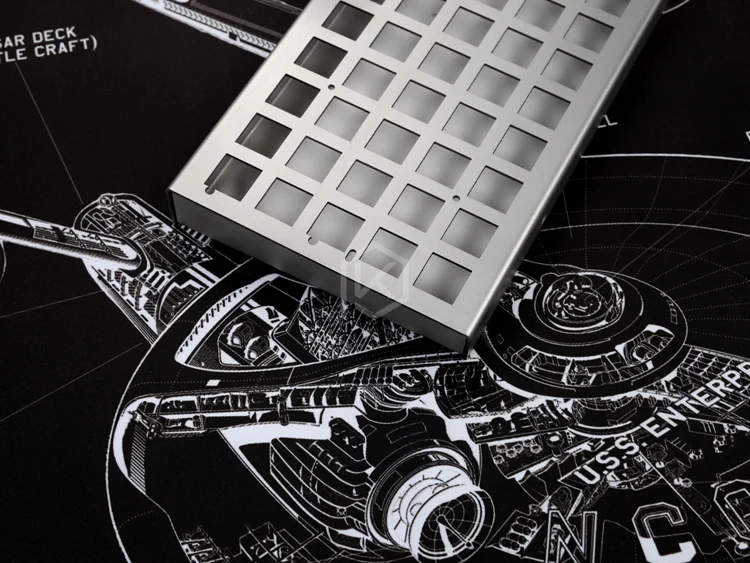 Stainless Steel Enclosed Case Case For XD75Re 60% Custom Keyboard - Image 5