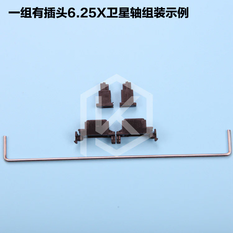 Transparent/Black PCB/Plate Stabilizers for Custom Mechanical Keyboard gh60 xd64 xd60 xd84 eepw84 tada68 zz96 6.25x 2x 7x - Image 5