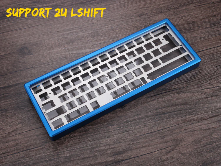 XD60 XD64 xiudi 60% Aluminum Case with tempered glass diffuser - Image 10