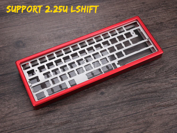 XD60 XD64 xiudi 60% Aluminum Case with tempered glass diffuser - Image 11