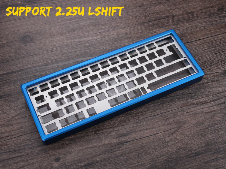 XD60 XD64 xiudi 60% Aluminum Case with tempered glass diffuser - Image 9
