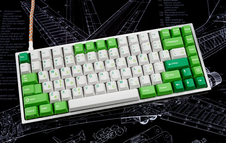 XD84 Pro Xiudi 75% Custom Keyboard PCB TKG-TOOLS Underglow RGB - Image 10