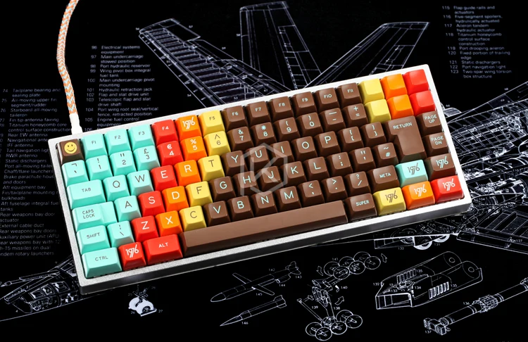XD84 Pro Xiudi 75% Custom Keyboard PCB TKG-TOOLS Underglow RGB - Image 5
