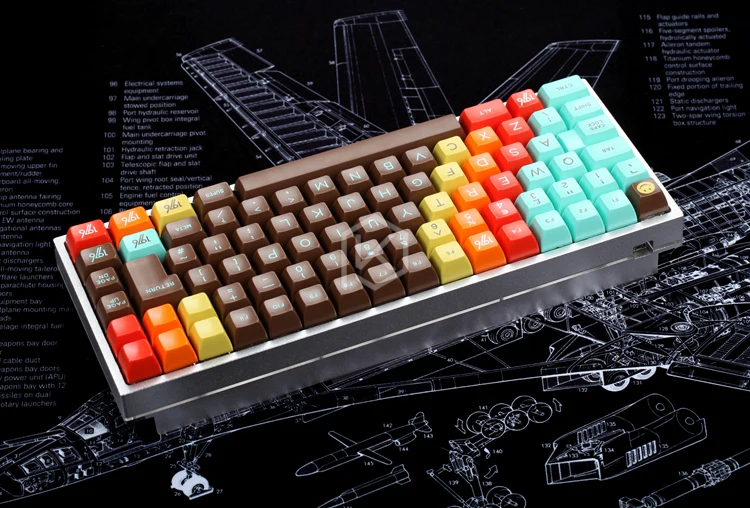 XD84 Pro Xiudi 75% Custom Keyboard PCB TKG-TOOLS Underglow RGB - Image 7